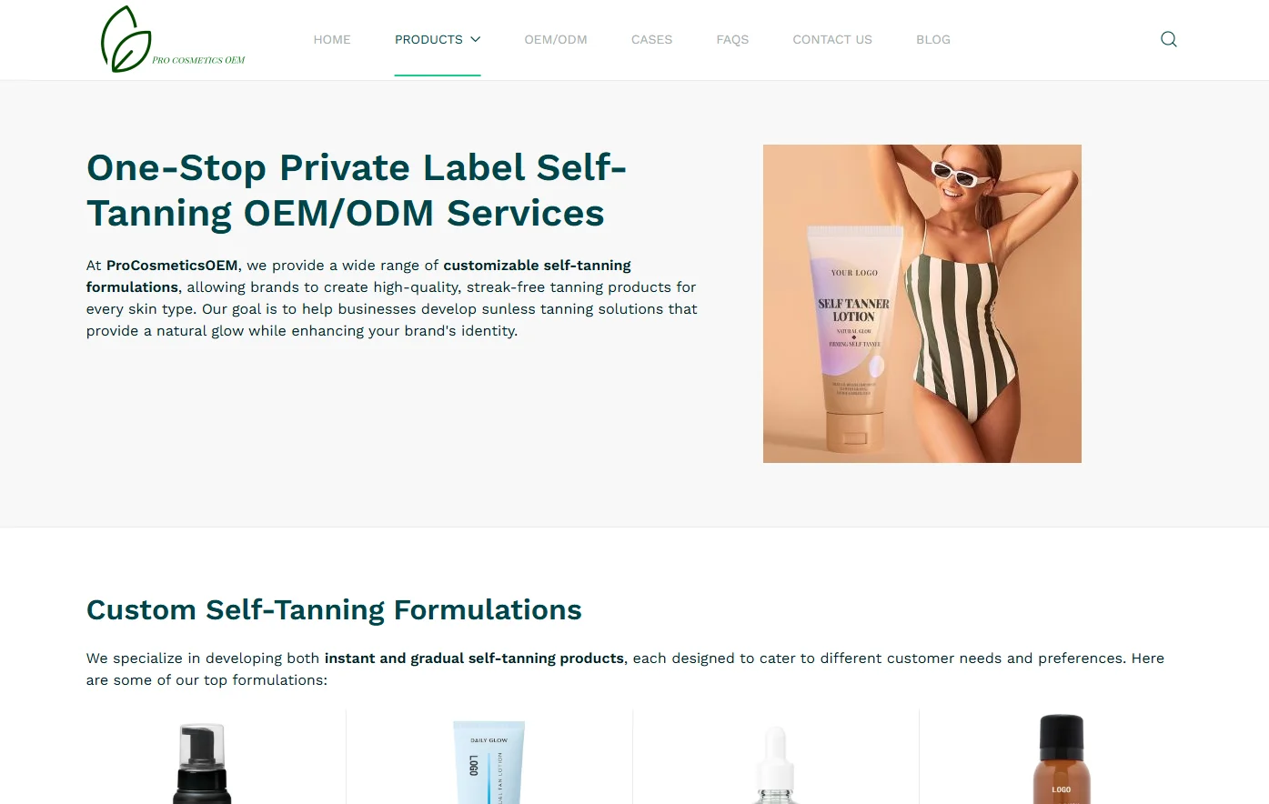 Top 10 Private Label Tanning Lotion Manufacturers